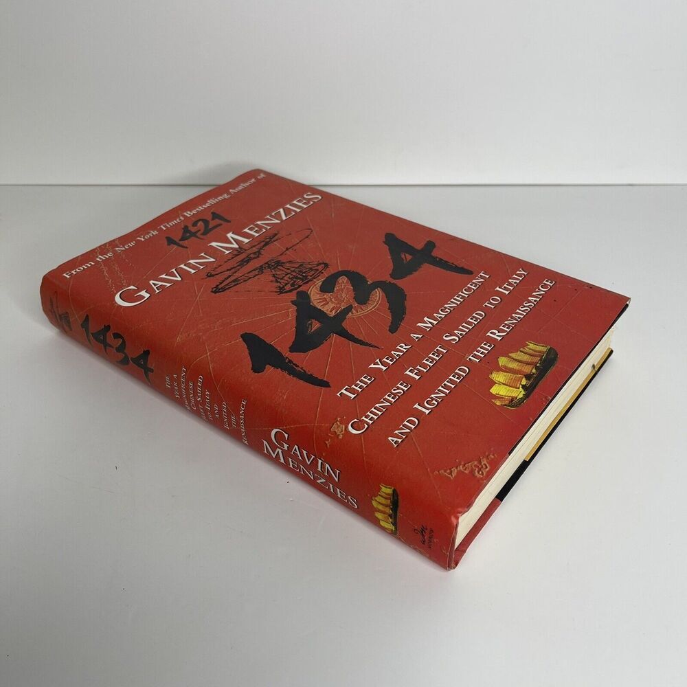 1434: The Year a Chinese Fleet Sailed to Italy Menzies Gavin HC 2008